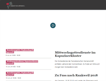Tablet Screenshot of kath-appenzell.ch